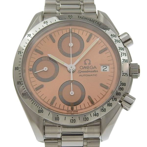 【本物保証】 希少 レア 箱付 新品同様 オメガ OMEGA スピードマスター 40周年記念モデル 3511 60 オレンジ文字盤 SS 自動巻 39ミリ メンズ SPEEDMASTER オメガ OMEGA スピードマスター 40周年記念モデル 3511 60