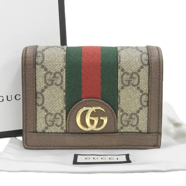 GUCCI（グッチ） オフィディア GGミニウォレット 523155 0416 シェリー