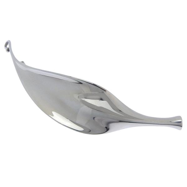   391 プリュム　リーフ　ブローチ　シルバー　925 トールン ジョージジェンセン GEORG JENSEN 25.3g プリュム リーフ 391