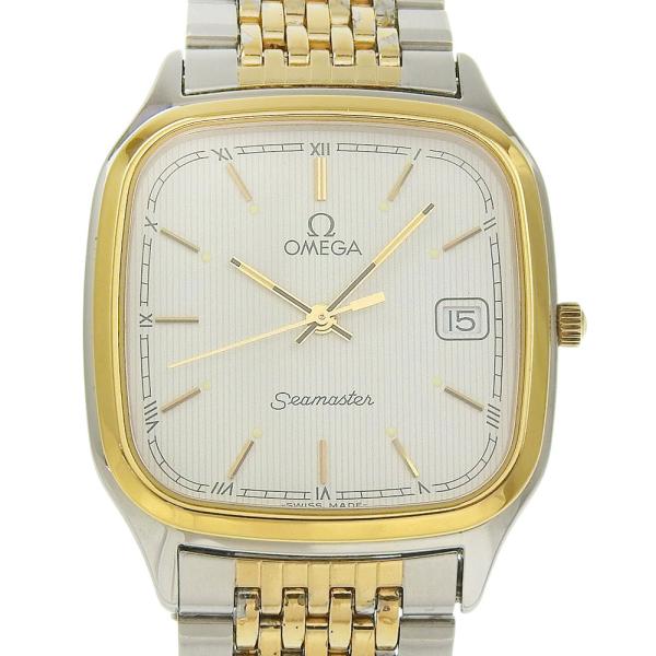 SEAMASTER オメガ OMEGA シーマスター デイト 196 0311 白文字盤 SS GP  