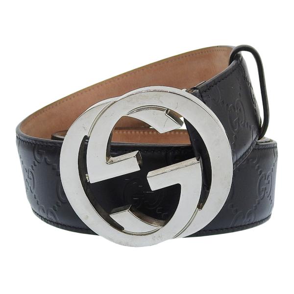 GUCCI（グッチ） インターロッキングG ベルト 411924 100 40 525040