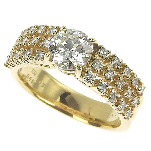 TASAKI タサキ リング 指輪 1ctup 1カラット以上 K18YG ダイヤ