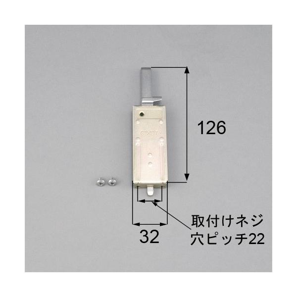 C1X07　LIXIL・リクシル【旧トステム】　雨戸錠（上下兼用）商品名 発売時期：Dａｎ雨戸79.1〜83.9