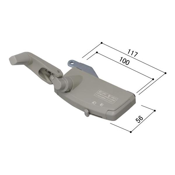 YKK窓 ハンドル 交換 純正品 オペレーターハンドル（外観右吊元用） HH6K13739