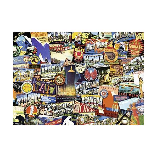 Usa Roadtrip 1000ピース ジグソーパズル 並行輸入品 qetpuegu ジグソーパズル Sprintmart Com