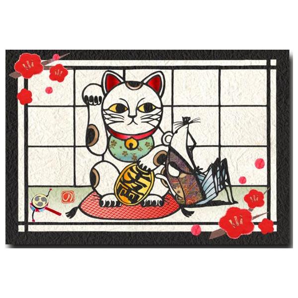 ユーモアイラスト　切り貼り絵　「カフェデート」額付 ユーモアイラスト 切り貼り絵 「カフェデート」額付
