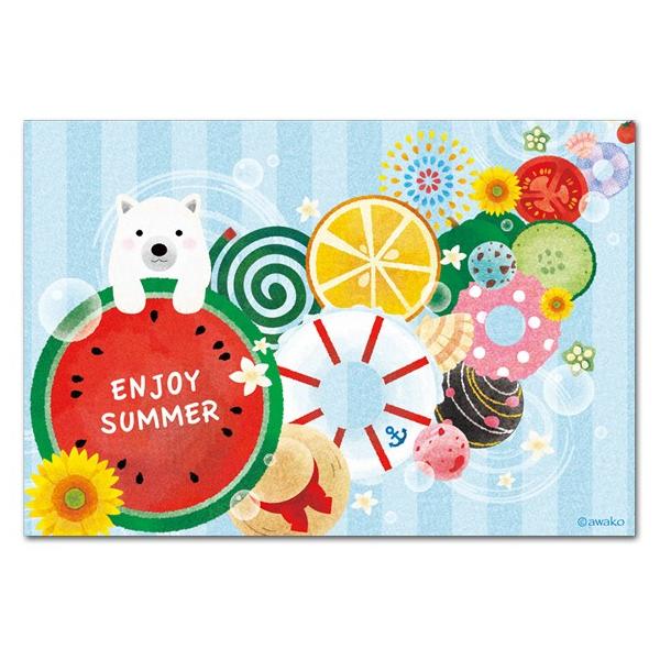 Summerポストカード まる 夏の絵葉書 暑中見舞い Buyee 日本代购平台 产品购物网站大全 Buyee一站式代购 Bot Online
