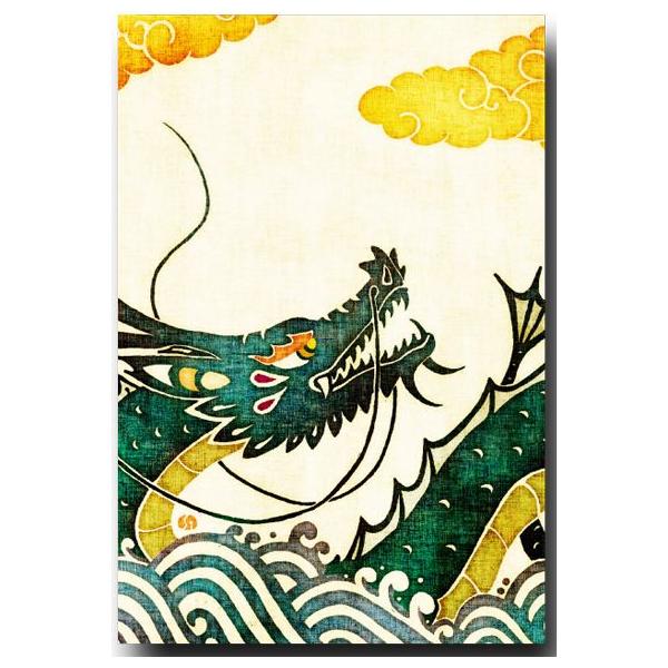 和風イラストポストカード 染絵風 水龍 龍の絵葉書 Buyee 日本代购平台 产品购物网站大全 Buyee一站式代购 Bot Online