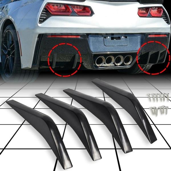 シボレー コルベット C7 リア バンパー スポイラー リップ ディ