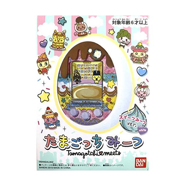 たまごっちみーつ スイーツみーつver. ホワイト バンダイ たまごっちみーつ スイーツみーつver. ホワイト バンダイ