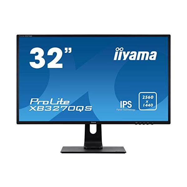 iiyama WQHD モニター ディスプレイ XB3270QS-B1 (31.5インチ/WQHD 