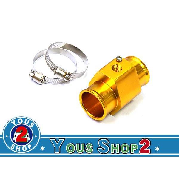 水温センサー アタッチメント PT1/8 26Φ 26mm オートゲージ 金 : shop