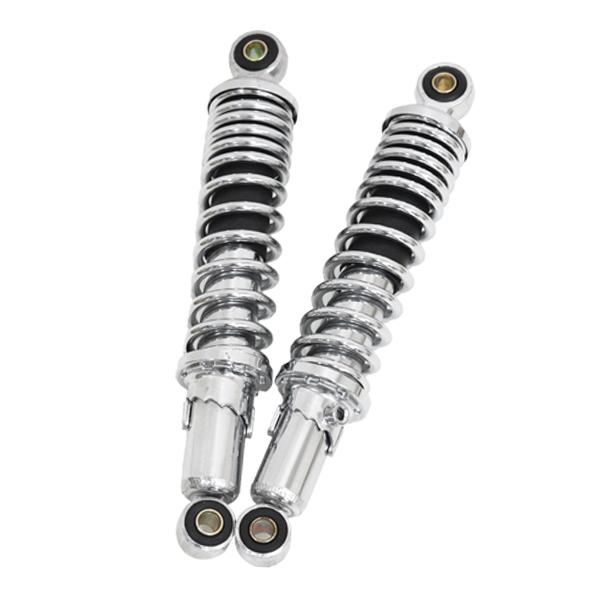 Б 送料無料 リア サスペンション 280mm メッキ リアリアサス サス 10mm