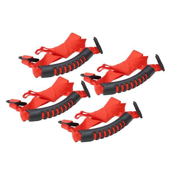 JKラングラー純正グラブハンドル4個ハンガーフック2個セット Jeep