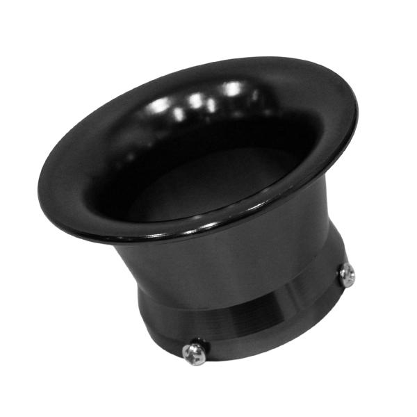Б 汎用 エアーファンネル 内径 50mm アルミ アルマイト ブラック KAWASAKI カワサキ KDX125R KDX50 KSR-1 KS-1 AR50