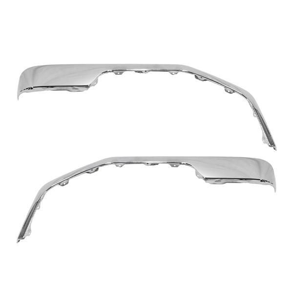 ю 【大型商品】 日産 UD ファインコンドル H5.1〜H23.7 フロント フェンダー メッキ 左右 セット スチール製 サイド ガーニッシュ