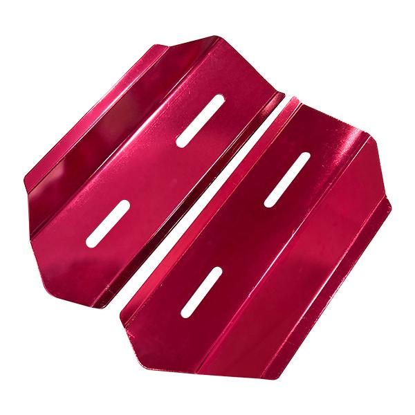 ю ホンダ CB400SF/CB1300SF ラジエーター エアディフェーザー [ レッド