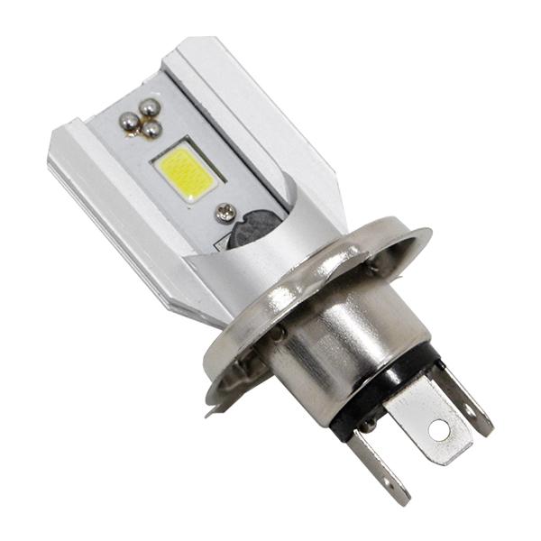 ю 超高輝度 LED ヘッドライト バルブ H4 ホワイト COB 6000K DC12V 