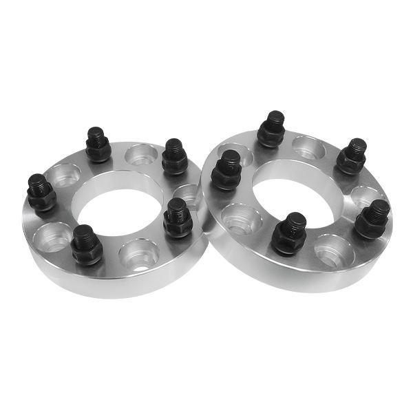 Б ワイドトレッドスペーサー [ スペーサー厚 25mm ] ワイトレ ツライチ ホイール 5H 5穴 PCD115 P1.5 ナット付 ハブ径 71.6mm 2枚組