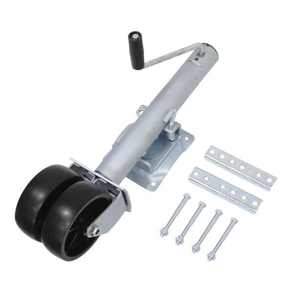 新品　トレーラージャッキ680kg TREJK-1500LBS 360度回転 1500LBS 約680kg 牽引 運搬用 トレーラージャッキ ボート