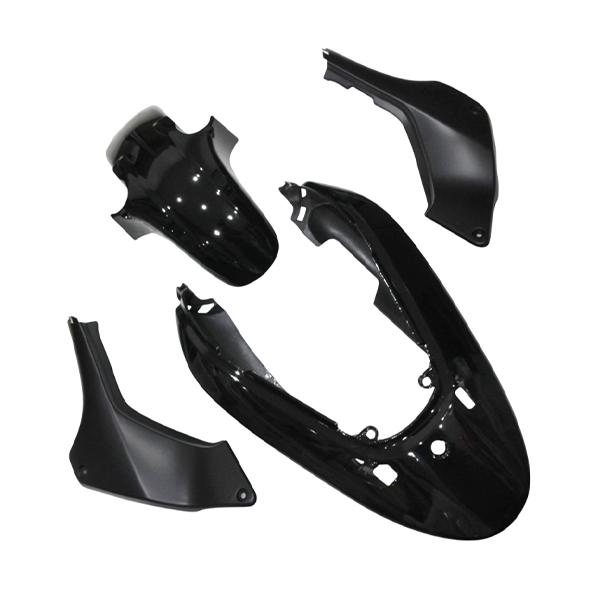 ホンダ ホーネット250 HORNET250 MC31 カウル 4点 黒 ブラック
