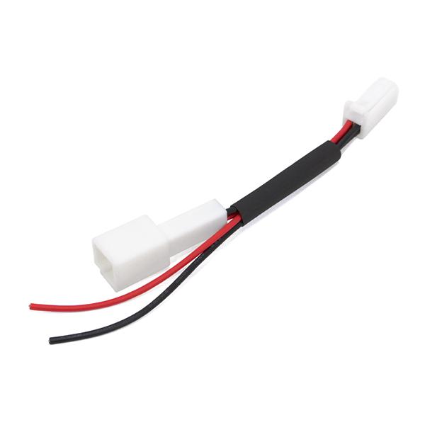 【トシくん】LED足元灯・電源カプラ　2点セット ю 【メール便】 トヨタ サイ/SAI AZK10 フットランプ 電源取り出し
