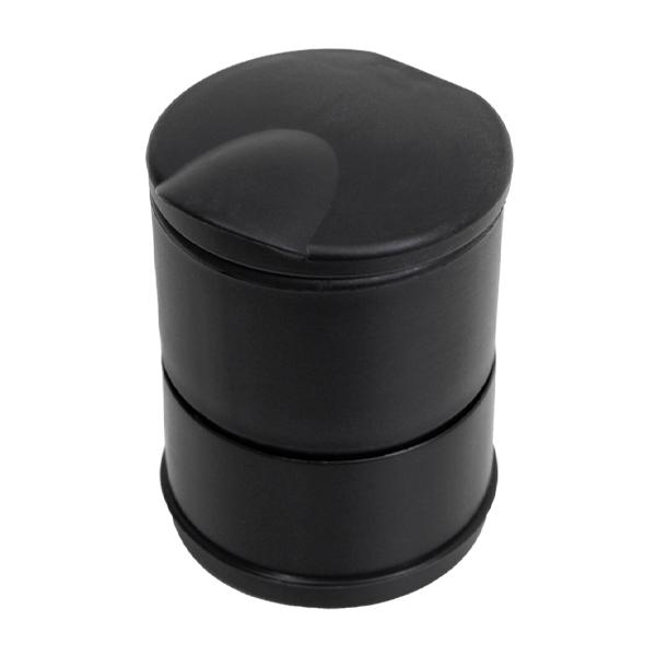 ю トヨタ 純正オプション タイプ ボトル型 灰皿 ブラック 1個 蓋つき