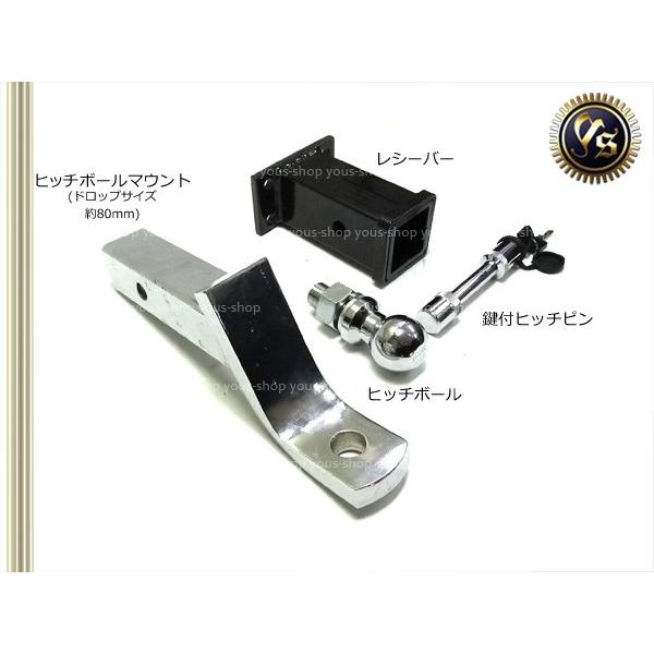 牽引 ヒッチメンバープラド70/90/120/150プラド 新品4インチ 4穴