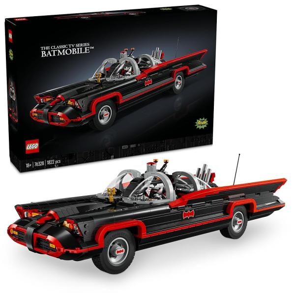 レゴ LEGO スーパー・ヒーローズ バットマン:名作TVシリーズ バットモービル おもちゃ 玩具 誕生日 プレゼント ブロック 母の日 父の日 76328