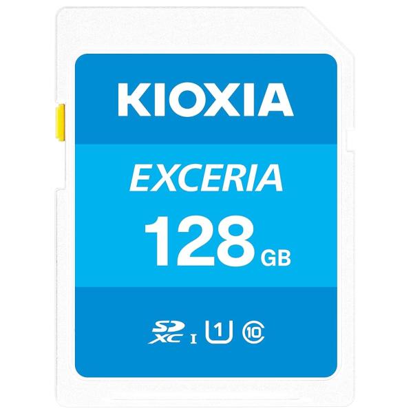 他サイト： KIOXIA キオクシア 日本製 SDカード 128GB SDXC UHS-I Class10 読出速度100MB/s 国内正規品 メーカー保証5年 KLNEA128Gの商品画像