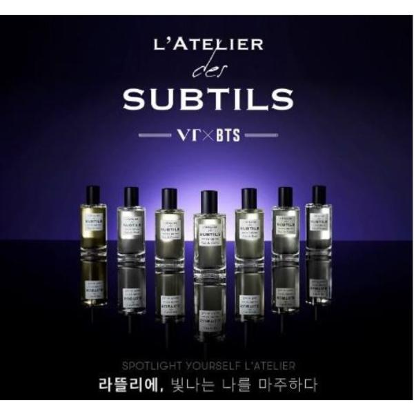 L'ATELIER des SUBTILS 香水セット BTS×VT Qoo10] VTコスメティックス LATELIER des SUBTILS : 香水