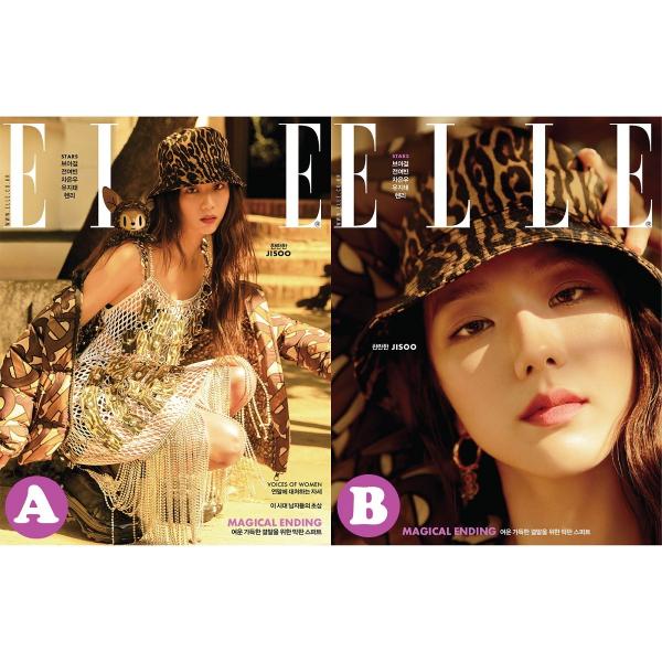 ELLE KOREA BLACKPINK JISOO 雑誌 2019年 12月号 2019年 12月号 ELLE BLACKPINK JISOO 画報インタビュー 韓国 雑誌