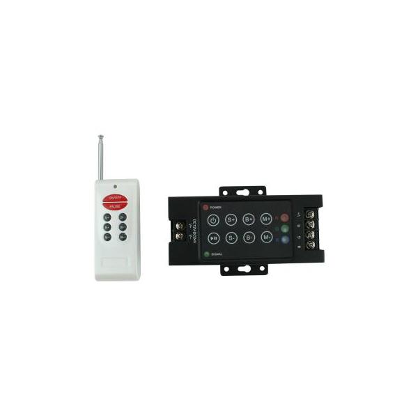 ■RGB LEDテープ用コントローラー■DC12V、DC24V対応　最大144W　ワイヤレスリモコン付き