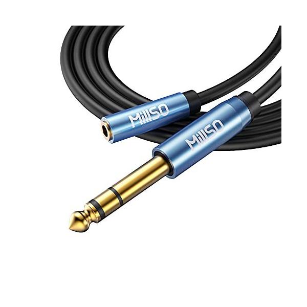 MillSO ヘッドホン端子 変換 2m 3.5mmステレオミニジャック メス →6.35mmステレオ標準プラグ オス 変換アダプタ 金メッキ アンプ ヘッドホン変換ケーブル 標準プラグ ミニプラグ 変換 ステレオミニプラグ ヘッドフォン 延長コード用 20の価格と最安値|おすすめ通販を激安で MillSO ヘッドホン端子 変換 2m 3.5mmステレオミニジャック メス →6.35mmステレオ標準プラグ オス 変換アダプタ 金メッキ アンプ ヘッドホン変換ケーブル 標準プラグ ミニプラグ 変換 ステレオミニプラグ ヘッドフォン 延長コード用 20の価格と最安値|おすすめ通販を激安で