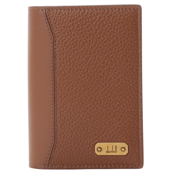 dunhillレザー名刺入れ　23R2512GN251R Harnessブラウン dunhill（ダンヒル） カードケース 名刺入れ 23R2512GN251 Harness