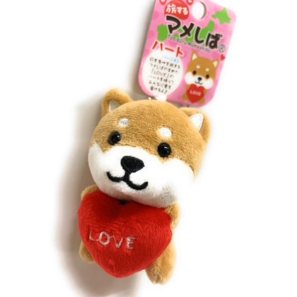 旅するマメしば loveハート マスコットチェーン : 北海道キャラクター