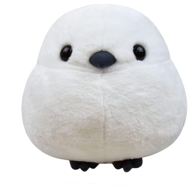 シマエナガぬいぐるみ ☆ふくふくシマエナガ シマちゃん 大 : 北海道