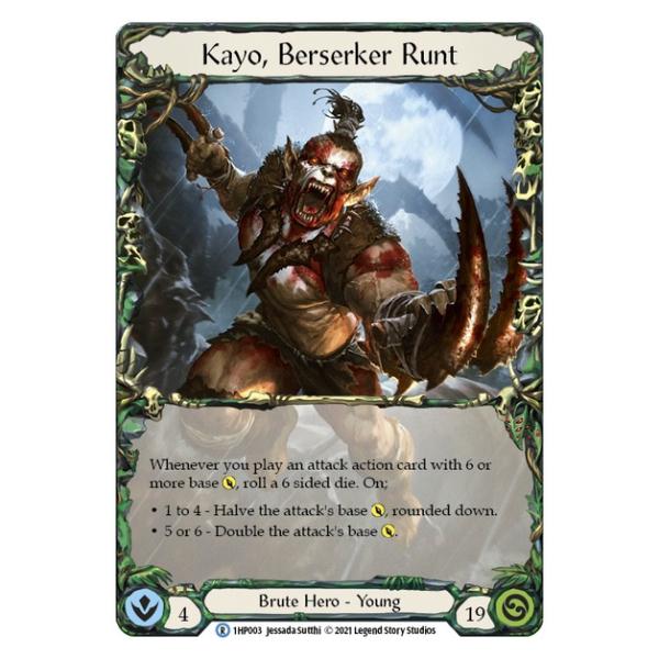 FaB □英語版□《 Kayo, Berserker Runt 》[1HP003-] : ツクモヤ