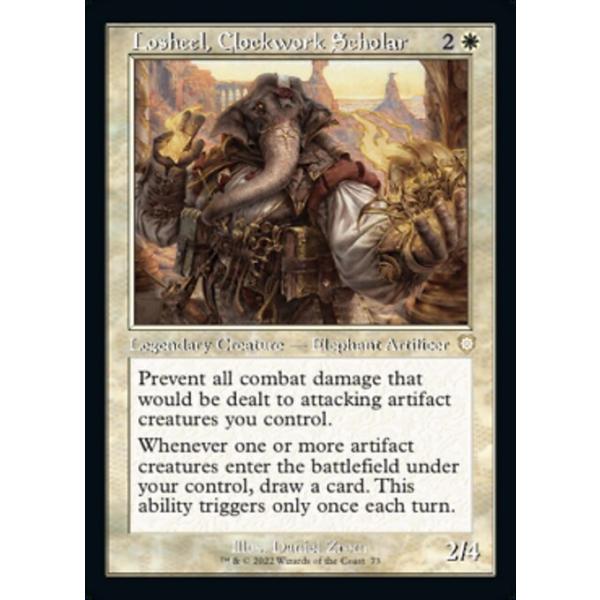 MTG □白/英語版□ 《機械細工の学者、ロシール/Losheel, Clockwork