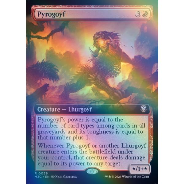 MTG サージ foil 英語版 パイロゴイフ Pyrogoyf ① MTG サージ foil 英語版 パイロゴイフ Pyrogoyf ① MTG サージ