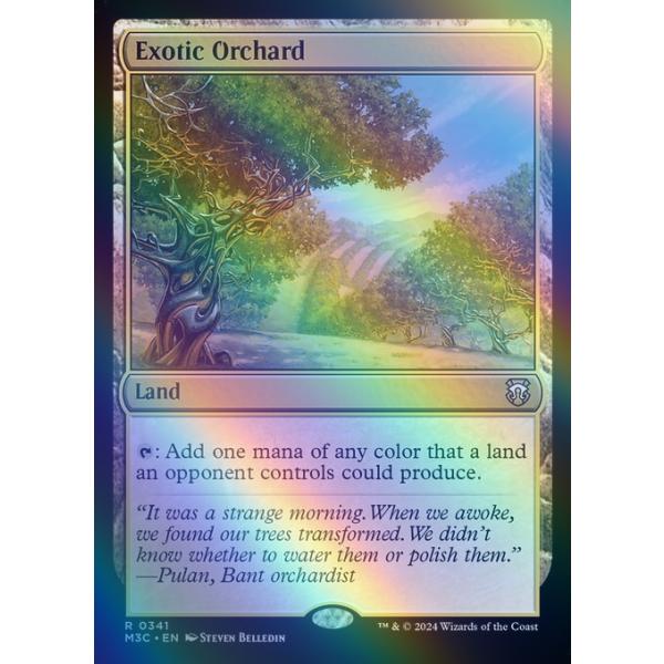 MTG □土地/英語版□(341)《風変わりな果樹園/Exotic Orchard