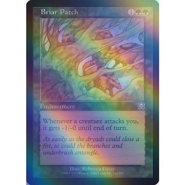 MTG ■緑/英語版■ 《茨の茂み/Briar Patch》★FOIL★ メルカディアン・マスクス MMQ