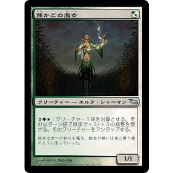 ぱ*か様 MTG シャドウムーア　日本語版　919枚セット MTG □金/日本語版□ 《種かごの魔女/Seedcradle Witch》シャドウ