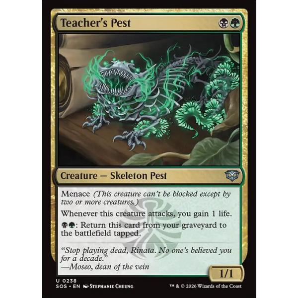 MTG ■金/英語版■(238)《先生の害獣/Teacher's Pest》ストリクスヘイヴンの秘密 SOS金U
