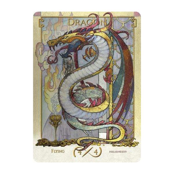 MTG □トークン□ 《ドラゴン/DRAGON 4/4》Tokens of Spirit Terese