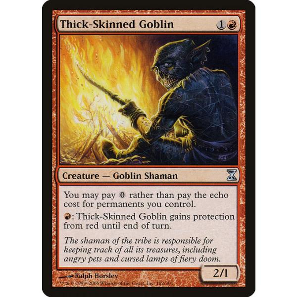 MTG ■赤/英語版■ 《厚皮のゴブリン/Thick-Skinned Goblin》時のらせん TSP