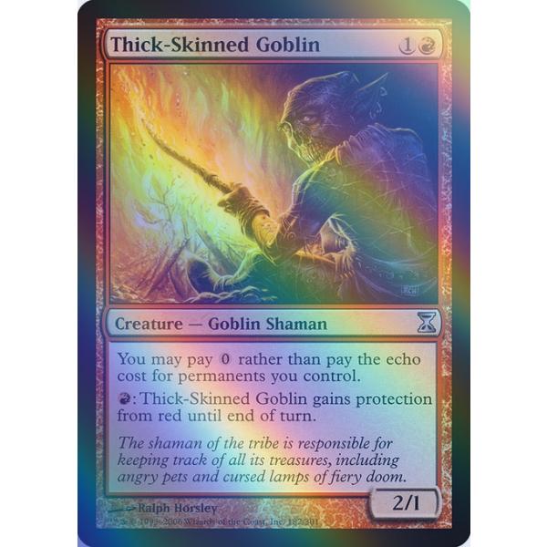 MTG ■赤/英語版■ 《厚皮のゴブリン/Thick-Skinned Goblin》★FOIL★ 時のらせん TSP
