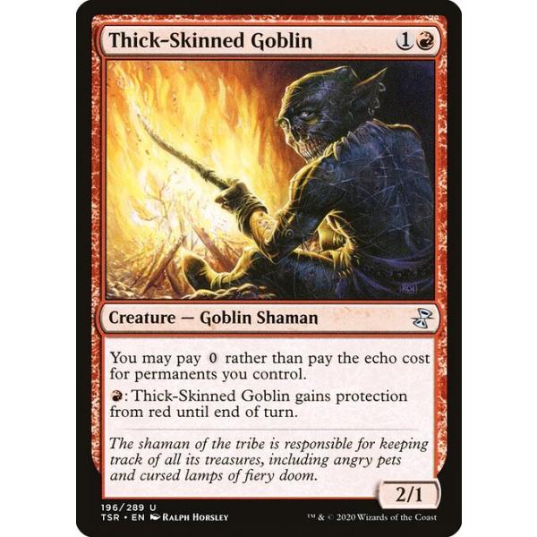 MTG ■赤/英語版■ 《厚皮のゴブリン/Thick-Skinned Goblin》時のらせんリマスタ− TSR