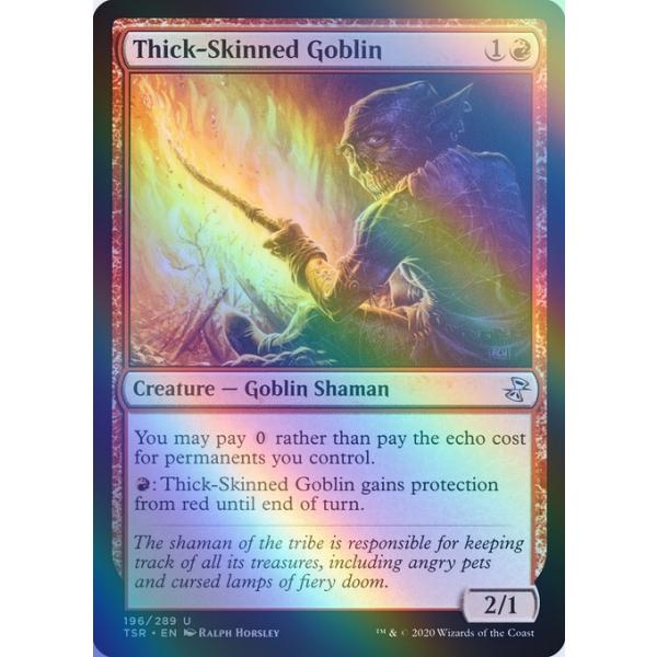 MTG ■赤/英語版■ 《厚皮のゴブリン/Thick-Skinned Goblin》★FOIL★ 時のらせんリマスタ− TSR