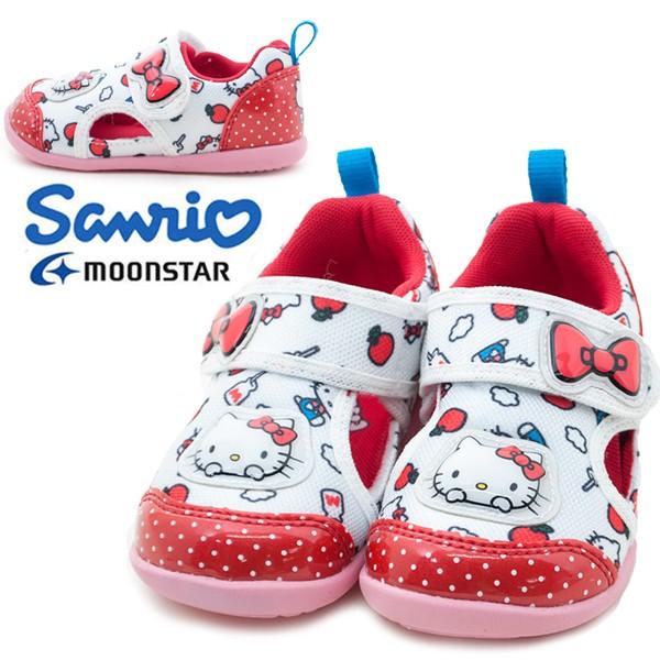 子供 サンダル キッズシューズ サンリオ San B03 ハローキティ キャラクター 女の子 ムーンスター Moonstar マジックテープ サマーシューズ キティ 子供 Mr Mr 1211279 ショップannie 通販 Yahoo ショッピング